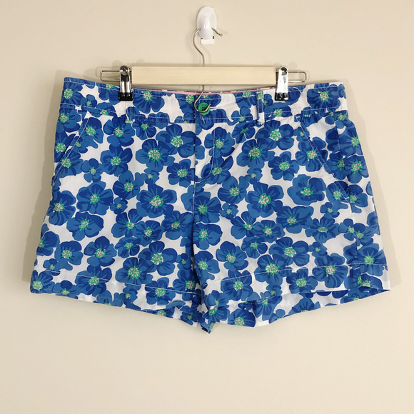 Lilly Pulitzer Pants - Lilly Pulitzer Floral Shorts Size 12